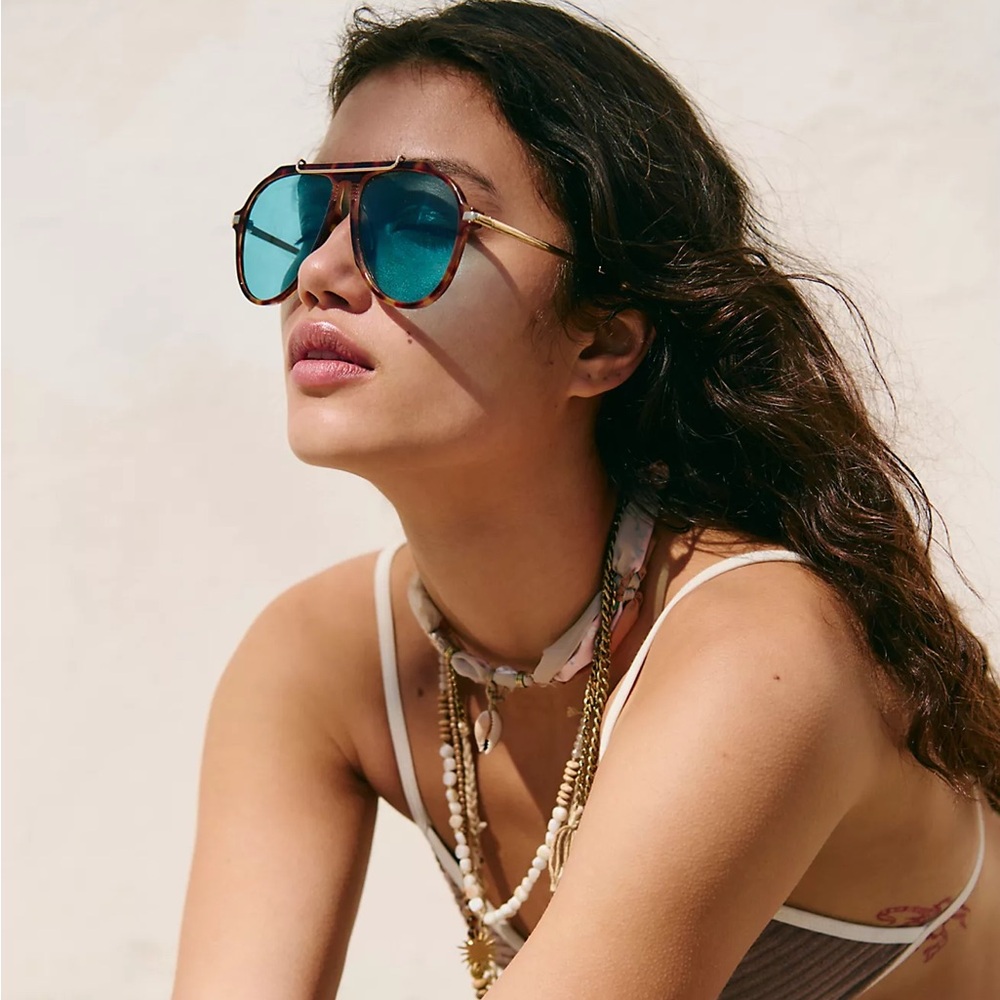 Ventura Oversized Aviator Sunglasses